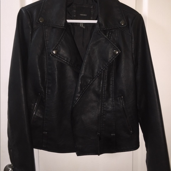 Forever 21 leather jacket - Picture 2 of 3